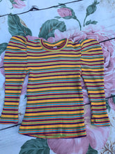 Load image into Gallery viewer, Puff Sleeve - Stripe Top