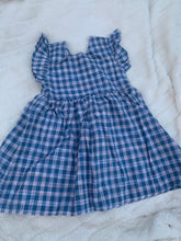 Load image into Gallery viewer, Summer Blues Plaid Dress