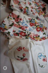 Floral Jogger Skirt Set