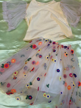 Load image into Gallery viewer, Floral Tulle Skirt Set