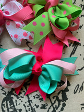 Load image into Gallery viewer, Hair Bows - 3/4inch Color Blend