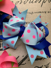 Load image into Gallery viewer, Hair Bows - 3/4inch Color Blend